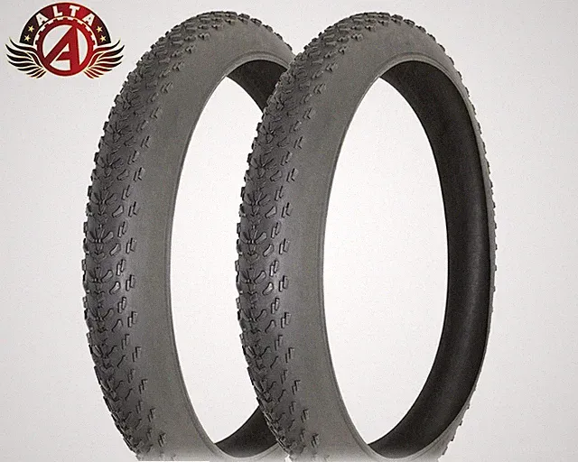 2 ALTA 27.5" x 3.00 MTB WIDE Tires – Aggressive ROUGH Knobby Tread FAT BIKES.
