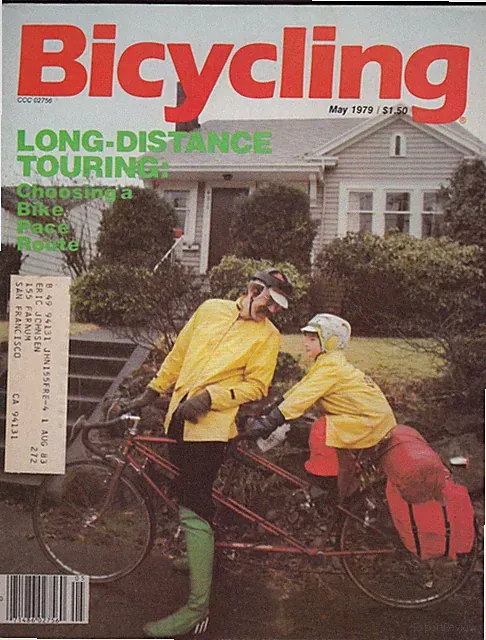 BICYCLING TransAmerica Trail Touring Cuba Riding Techniques + 5 1979