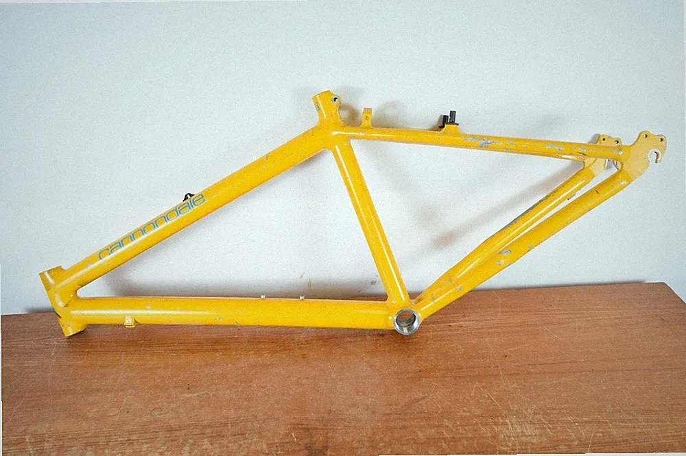 Cannondale SM-500 Vintage 24" Aluminum Rare Yellow Frame BMX Trail Cruiser MTB