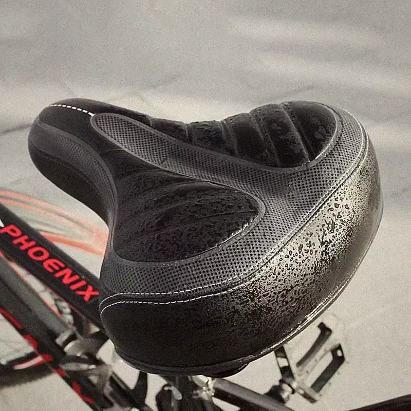 E-bike Bicycle Bike Saddle Seat Comfort Wide Big Bum Soft Gel Cushion Pad
