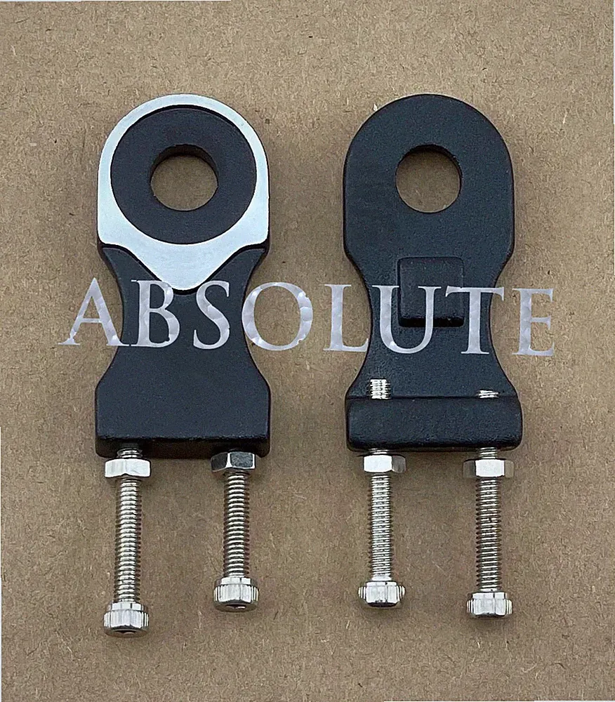 FIXIE TRACK BIKE CHAIN ADJUSTERS TENSIONER BMX FIXED GEAR BICYCLE 3/8" 10MM AXLE