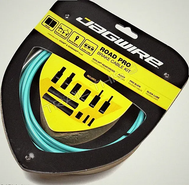 Jagwire Road Pro Brake Cable & Housing Kit SRAM Shimano Bike for Bianchi Celeste