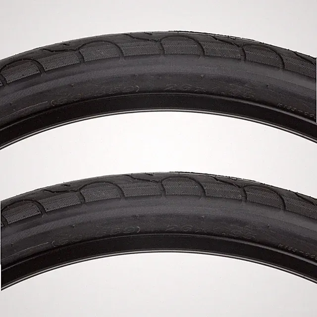 Kenda 2-Pack Kwest K193 26x1.95 MTB Trail Hybrid Bike Tires Pair Black