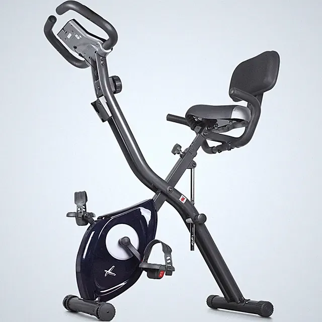 Leikefitness Magnetic Upright Bike LCD Readout Heart Track Upright Cycling Bike