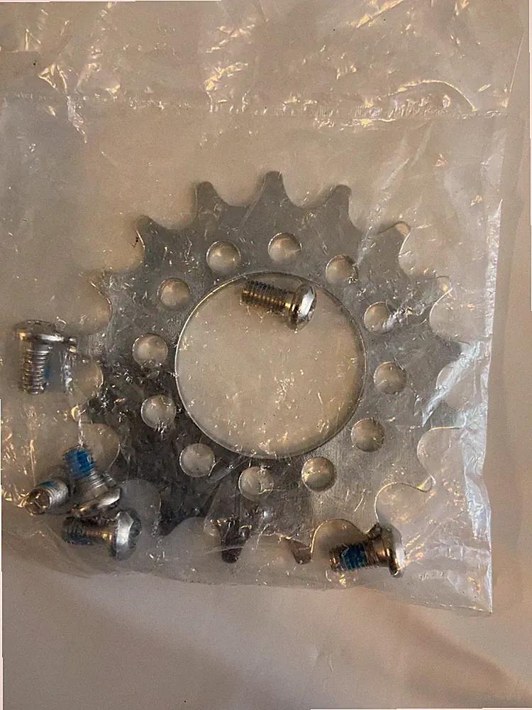 NEW 17T FIXED GEAR REAR 6 BOLT COG 17 TOOTH 1/8" SINGLE SPEED, TRACK BICYCLE