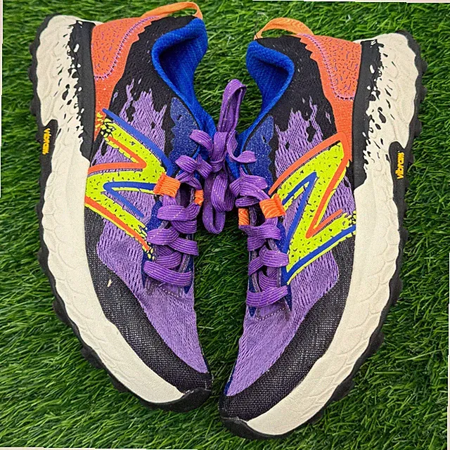 New Balance Fresh Foam X Hierro V7 Womens 9 Medium Purple Trail Running Sneakers