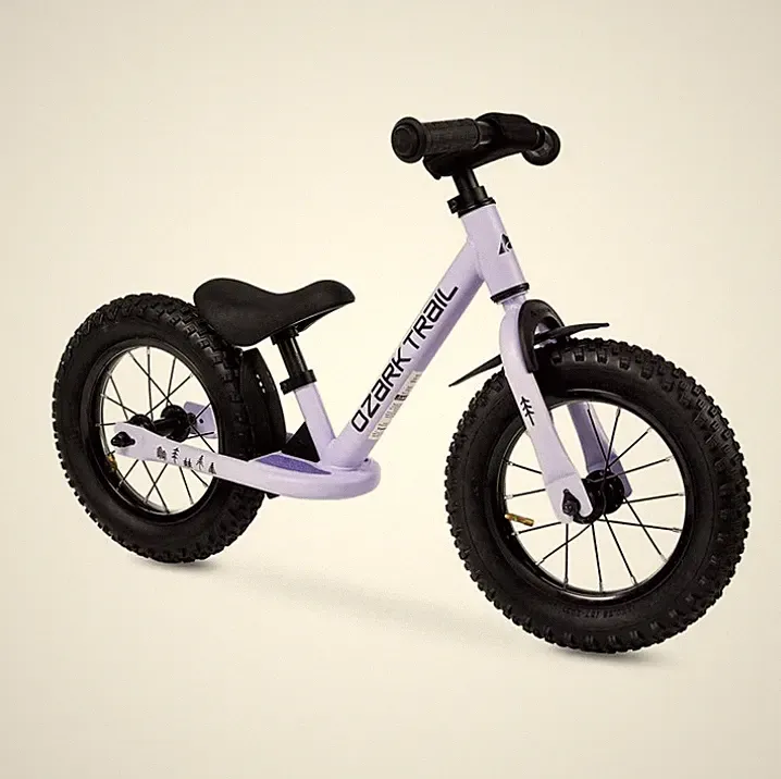 Ozark Trail 12" M.1 Timber Kids' Balance Bike, Purple, Unisex