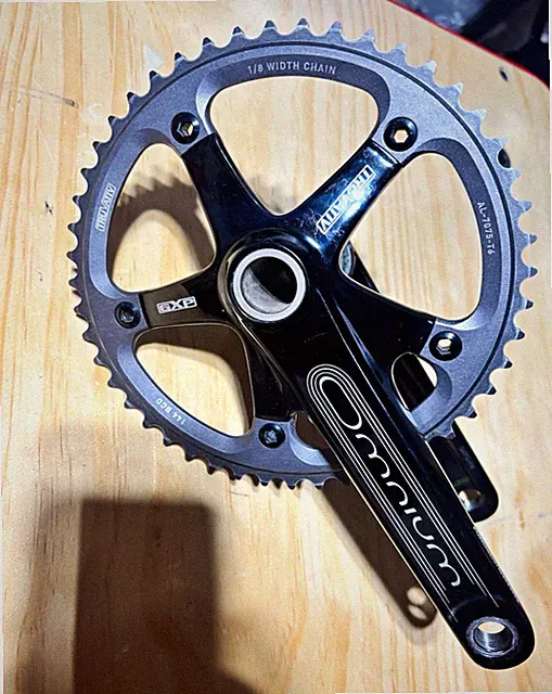 Truvativ Omnium GXP 172.5mm Track/Single Speed Crankset w/ Chainring BB