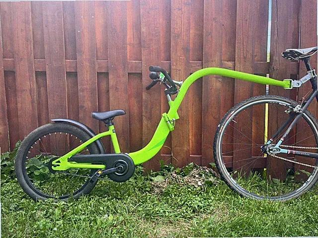Univega Viva Pal Trail-a-Bike Kids Tag-Along Bicycle Attachment Green 20