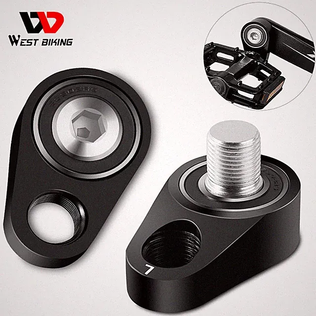 WEST BIKING Labor Saving Bike Pedals Adapter Bearing Conversion Magic Stepper